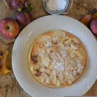 Kynuté jablečné lívance se skořicí