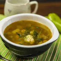 Květáková polévka s bramborem