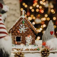 Jak na výrobu perníkové chaloupky + šablona