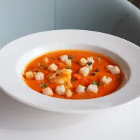 Krémová lososová polévka Krémová lososová polévka