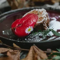 Francouzský hruškový koláč Francouzský hruškový koláč