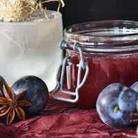 Švestková povidla pečená v troubě