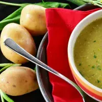 Pórková polévka se slaninou