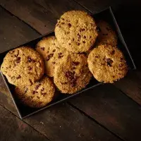Cookies s vanilkou a vlašskými ořechy