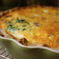 Quiche s mozzarellou