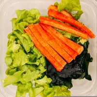 Grilované krabí tyčinky