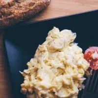 Těstoviny s michanými vejci