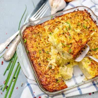 Bramborový kugel z trouby