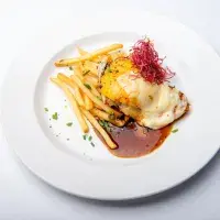 Luxusní kuře s broskví