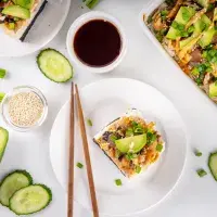 Sushi bake: Kacířský způsob, jak si užít sushi jinak (a možná i líp)