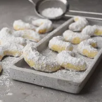 Vanilkové rohlíčky podle M. J. Sandtnerové