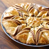 Dvoubarevný koláč s nutellou