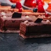 Pařížské kostky s čokoládovými tyčinkami