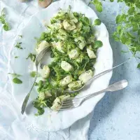 Ricottové gnocchi s hráškem