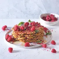 Ricottové vafle à la mrkvový dort Ricottové vafle à la mrkvový dort