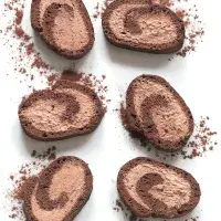 Roláda s moka krémem