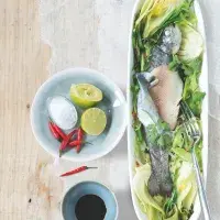 Ryba v balíčku s pak čoi