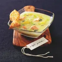 Rybí polévka s lososem Rybí polévka s lososem