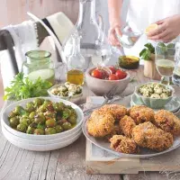 Sicilské marinované olivy