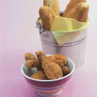 Smažená kuřecí stehna v jižanském stylu