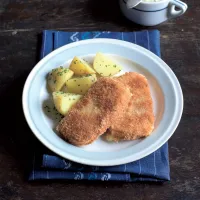 Smažený sýr s tatarskou omáčkou Smažený sýr s tatarskou omáčkou