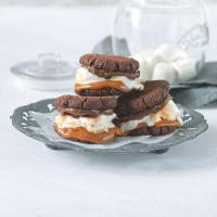 S’mores cookie sandwich