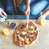 Snídaňová pizza