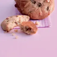 Sušenky s hruškami a bílou čokoládou