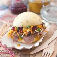 Svíčková jako burger Svíčková jako burger