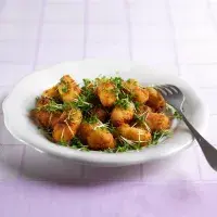 Sýrové krokety s řeřichou Sýrové krokety s řeřichou