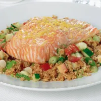 Tabbouleh a losos Tabbouleh a losos