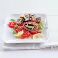 Telecí plněné špenátem a mozzarellou