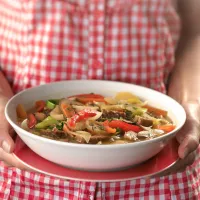 Tempeh v houbové omáčce Tempeh v houbové omáčce