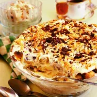 Tiramisu s vanilkovým pudinkem