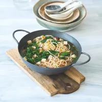 Tofu ramen se špenátem Tofu ramen se špenátem