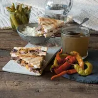 Tousty & vývar s křenem