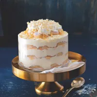 Trifle z bílé čokolády s hruškami Trifle z bílé čokolády s hruškami