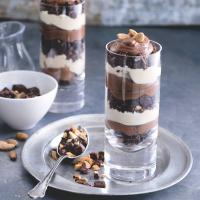 Opilý čokoládový trifle
