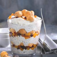 Trifle s profiterolkami