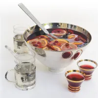 Vánoční punč s ovocem