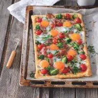 Vejce na slanině do ruky