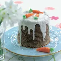 Velikonoční mrkvové dortíky