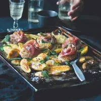 Vepřová saltimbocca