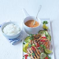 Vepřové kotlety s omáčkou satay
