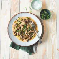 Vepřový Stroganoff