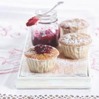Muffiny s višňovou zavařeninou