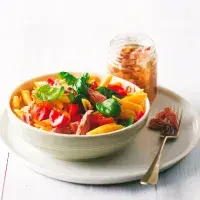 Penne s tuňákem a paprikou Penne s tuňákem a paprikou