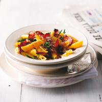 Penne ricce s pancettou
