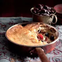 Zapečené chorizo s bramborami