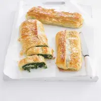 Závin se špenátem a nivou Závin se špenátem a nivou